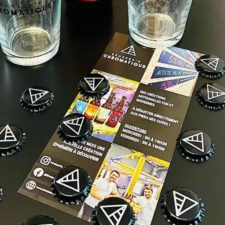 Chez Chromatique, 2 Pers, Hyper Centre-ville דירה *